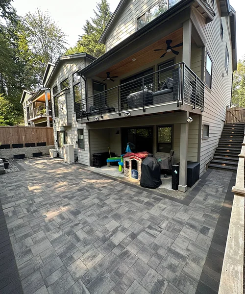 Step installation and Patios & Paver in Kirkland 
